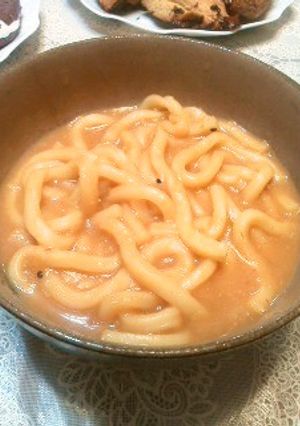 ネギ味噌で簡単美味しい味噌煮込みうどん☆-レシピのメイン写真