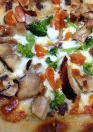 チーズクリスピーピザ〜アンチョビのっけ。-レシピのメイン写真