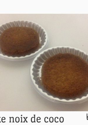 ココナッツのタルト-レシピのメイン写真