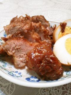 圧力鍋で☆簡単美味しい煮豚&煮玉子♪-レシピのメイン写真