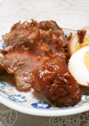 圧力鍋で☆簡単美味しい煮豚＆煮玉子♪-レシピのメイン写真