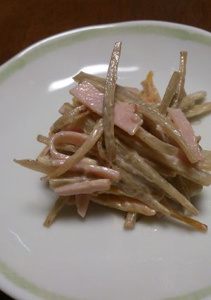 ごぼうサラダ-レシピのメイン写真