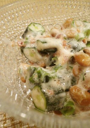 納豆とオクラの梅和え-レシピのメイン写真