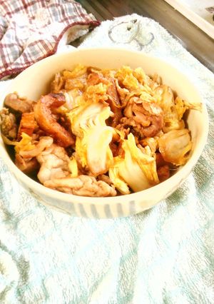 白菜の甘辛炒め煮-レシピのメイン写真