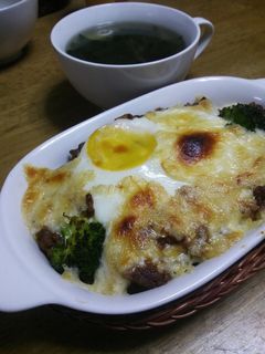 残ったカレーで焼きカレー❤リメイク-レシピのメイン写真