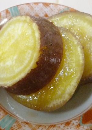 お弁当にＧＯＯＤなサツマイモのレモン煮-レシピのメイン写真