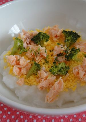 ＊離乳食中期＊ひな祭り✿ベビーちらし寿司-レシピのメイン写真