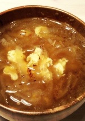 簡単なのに煮込み風☆オニオンスープ-レシピのメイン写真