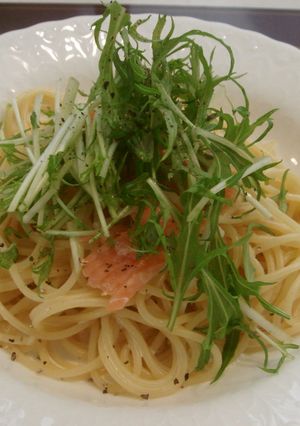 サーモンのクリームパスタ-レシピのメイン写真