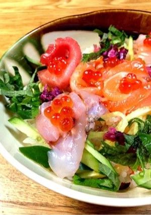 雛祭の海鮮丼♡-レシピのメイン写真