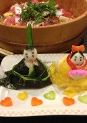 ひな祭り♡お雛様ちらし寿司-レシピのメイン写真