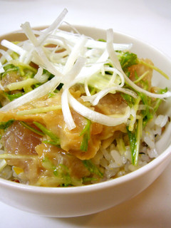 時短♪簡単♪お刺身で☆さっぱり♡梅ダレ丼-レシピのメイン写真