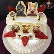 ひな祭りキャラケーキ♪♪
