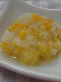 *離乳食中期*野菜と麩の煮びたし-レシピのメイン写真