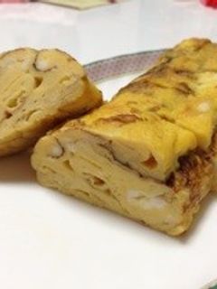 簡単!厚焼き玉子-レシピのメイン写真