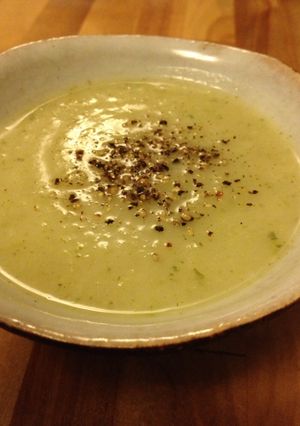 白のスープ、蕪。-レシピのメイン写真