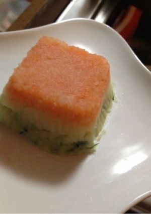 ひしもち風離乳食-レシピのメイン写真