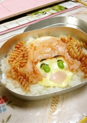簡単キャラ弁！アイドルマスター高槻やよい-レシピのメイン写真