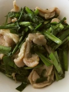 鶏肉とニラの柚子胡椒焼き-レシピのメイン写真