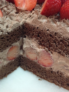 ☆チョコ味☆スポンジケーキ-レシピのメイン写真