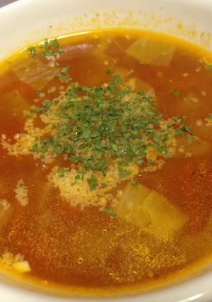 具がメイン⁉野菜たっぷりミネストローネ♪-レシピのメイン写真