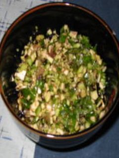 山形の夏の食べ物「だし」-レシピのメイン写真