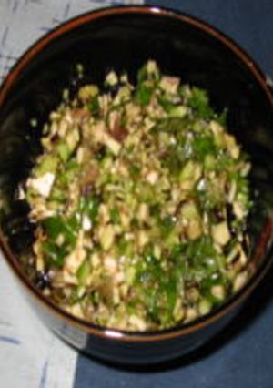 山形の夏の食べ物「だし」-レシピのメイン写真