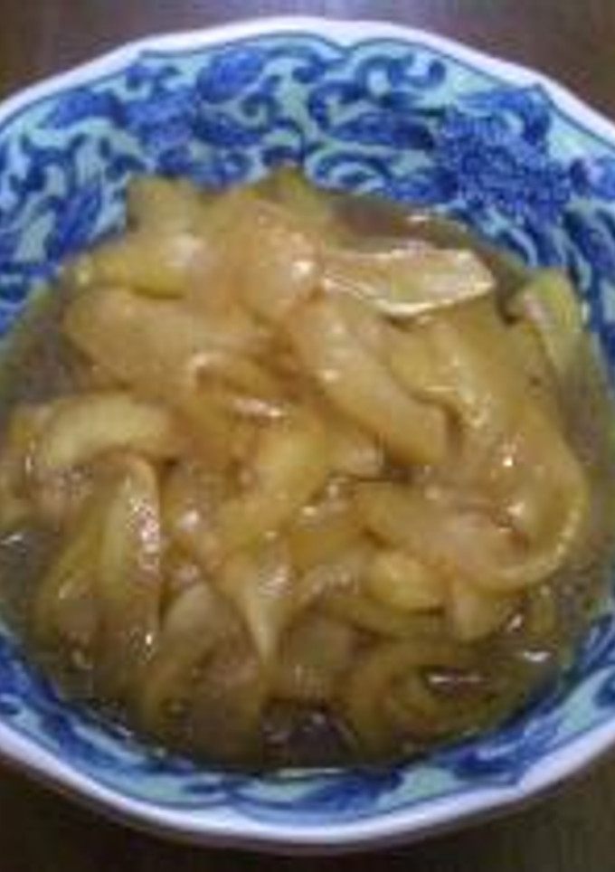 夕顔の油いため-レシピのメイン写真