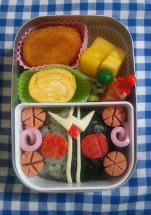 キャラ弁☆仮面ﾗｲﾀﾞｰW-レシピのメイン写真