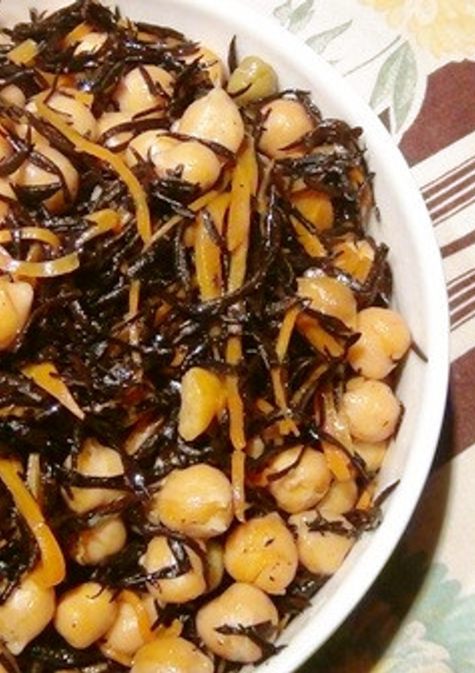 ひじきとひよこ豆の重ね煮-レシピのメイン写真