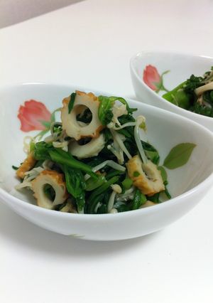 優しいお味♪春菊とえのき和え-レシピのメイン写真