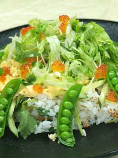 春のサラダ寿司-レシピのメイン写真