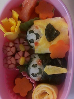 お雛様 幼稚園の遠足お弁当-レシピのメイン写真