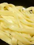 レンジで時短☆コシのある簡単手打ちうどん