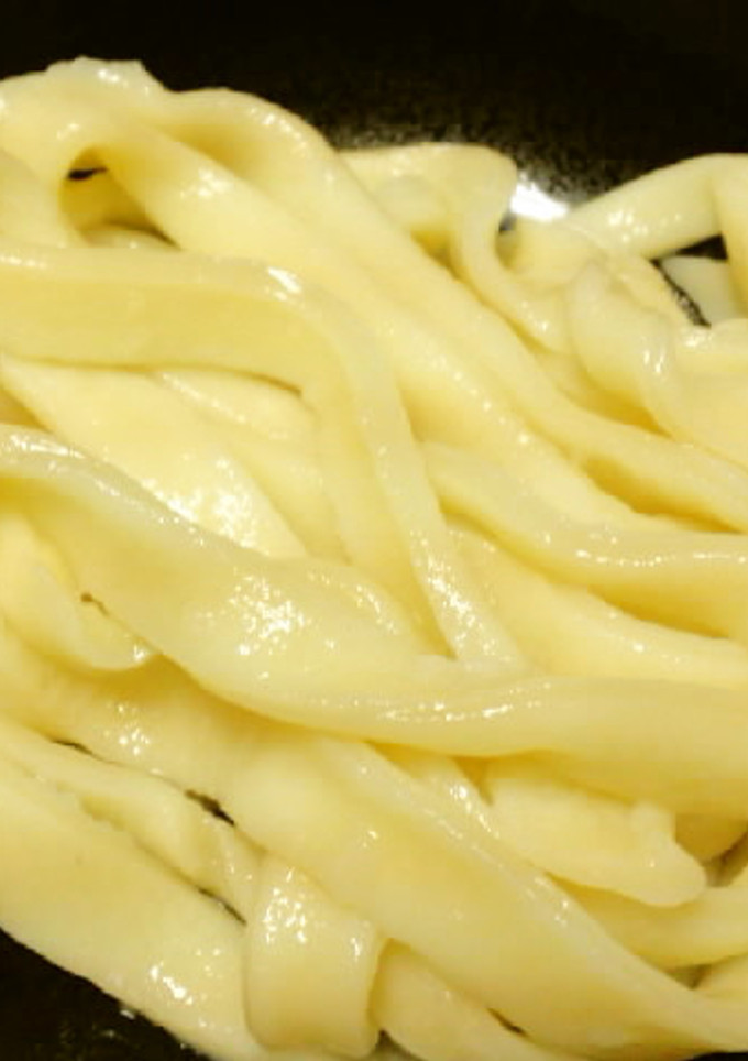 レンジで時短☆コシのある簡単手打ちうどん-レシピのメイン写真