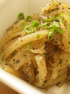 ご飯が進む☆大根の胡麻炒め-レシピのメイン写真