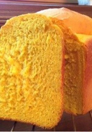 HB かぼちゃたーーっぷり♡黄色い食パン-レシピのメイン写真