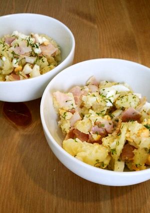 青のりが香ばしい☆卵とポテトのサラダ-レシピのメイン写真