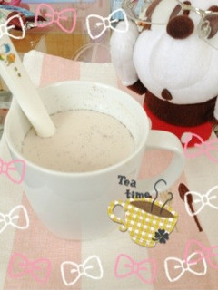 *ホッと一息♥ジンジャーほうじ茶ラテ-レシピのメイン写真