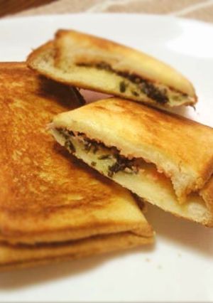 超簡単たらこのホットサンド(b・ω・d)-レシピのメイン写真