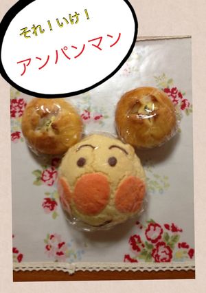 アンパンマンのメロンパン-レシピのメイン写真