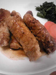 甘辛おいし~りんごの肉巻き♪-レシピのメイン写真