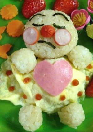キャラご飯〜ネンネアンパンマン〜-レシピのメイン写真