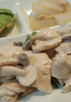 鶏胸肉のオイマヨ炒め-レシピのメイン写真