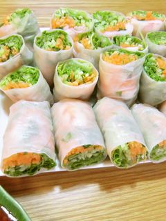 エビの生春巻き-レシピのメイン写真