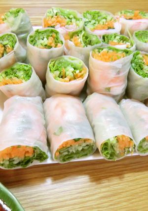 エビの生春巻き-レシピのメイン写真