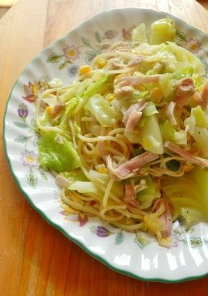 春キャベツのパスタ-レシピのメイン写真