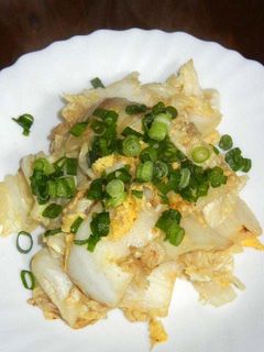 白菜の卵とじ-レシピのメイン写真