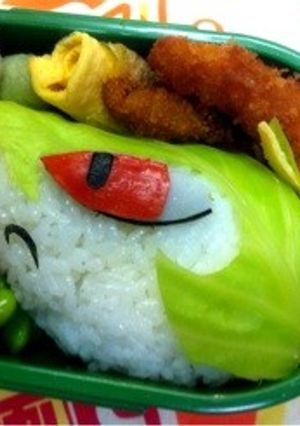 キャラ弁 ジャローダ(ポケモン)-レシピのメイン写真