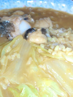 タラのカレースープの雑炊-レシピのメイン写真